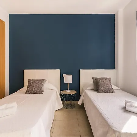 Apartment Blue & White House